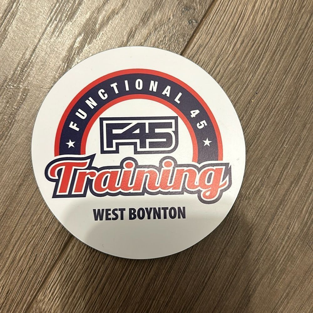 F45 gym magnet